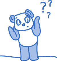 Questioning panda