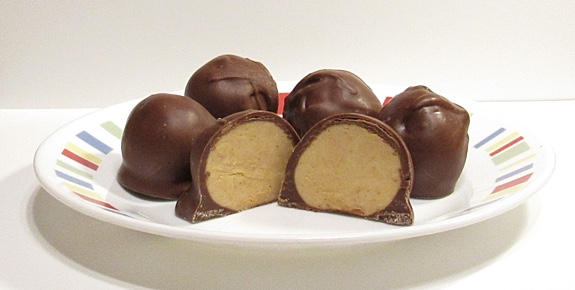 chocolate-covered creamy peanut butter candy